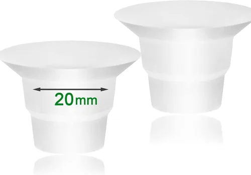 Vista 14 de Insertos de brida de silicona de 15 mm Compatibles con Elvie Stride para Lansinoh para Medela para Spectra para eufy para Momcozy S9 S12 M5 M9