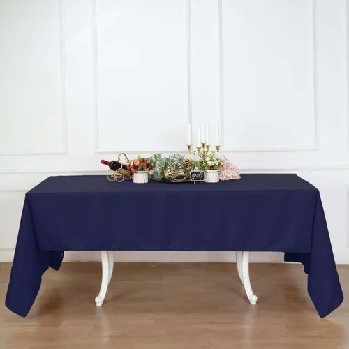 Vista 91 de Efavormart - Mantel rectangular, 60 x 102 pulgadas, resistente a las manchas y a las arrugas, lavable, mantel decorativo oblongo de tela de Amatista