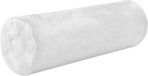 Vista 27 de Almohada cervical rosa para aliviar el dolor de cuello, almohadas redondas para el cuerpo, soporte lumbar, almohada de rodilla para cama, piernas