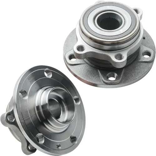 Vista 141 de Detroit Axle - Kit de cubos de rodamiento de rueda delantera de 6 piezas para Dodge Dart 2013-2016, Chrysler 200 2015-2017, 2 cojinetes de rueda