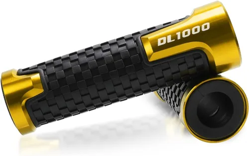 Vista 5 de Motorcycle Handlebar Grips for Suzuki DL1000 V-Strom DL 1000 DL650 2017-2019 Motorcycle Accessories 7/8'' 22MM CNC Handlebar Grips Handle Grip Black