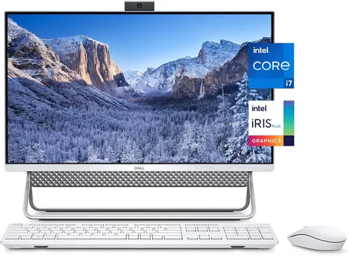 Dell Inspiron 7700 - Escritorio todo en uno, pantalla táctil FHD IPS de 27 pulgadas, procesador Intel Core i7-1165G7 de 11ª generación WiFi, cámara