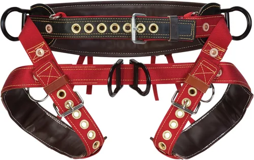 Vista 7 de Weaver Leather WLC 560 2 Dee flotante con correas acolchadas de nailon para las piernas