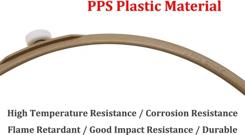 Vista 5 de Anillo giratorio de microondas de 8.7 pulgadas, pieza de repuesto para la mayoría de microondas, diámetro exterior del anillo 8.7 pulgadas/8.701 in