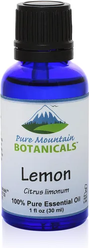 Vista 2 de Aceite esencial de limón – 100% puro natural y certificado Kosher Citrus Limonum – Botella de 1 oz (1.0 fl oz)