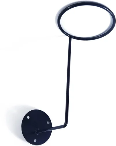 Vista 5 de TIHOOD Soporte para casco, gancho de pared para abrigos, sombreros, gorras, accesorios de motocicleta (negro)