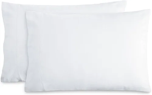 Vista 9 de Bare Home Juego de 2 fundas de almohada estándar de franela - 100% algodón - aterciopeladas, suaves y acogedoras - fundas de almohada de franela