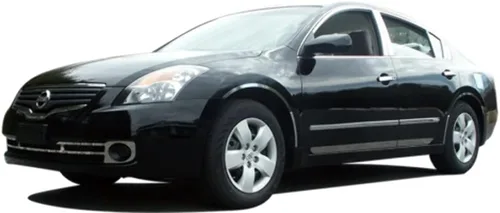 Vista 2 de QAA Es compatible con Nissan Altima 2007-2012 4 piezas de acero inoxidable basculante panel de molduras, kit de inserción, 0.875 pulgadas de ancho