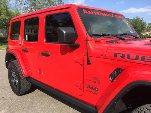 Vista 6 de Antena todoterreno (13 pulgadas) para Jeep Wrangler JK JL Gladiator JT