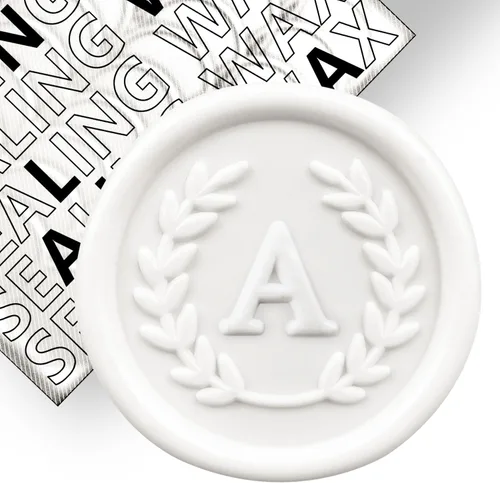 Vista 26 de 50 calcomanías adhesivas de cera con letra S, hechas a mano, sin necesidad de sellar, rasgar y usar calcomanías de cera para invitaciones de boda