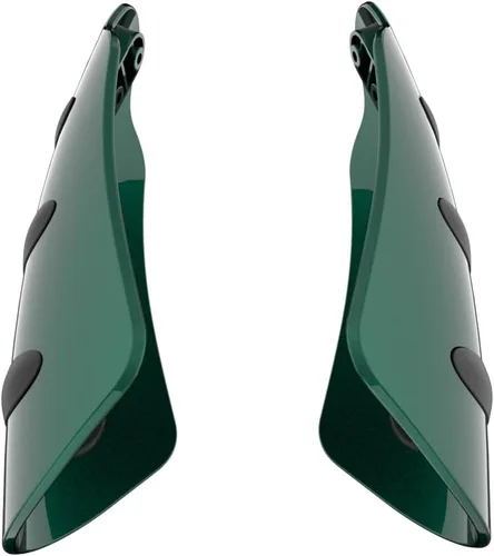 Vista 6 de Advanblack Protectores de mano Road Glide 2024 Alpine Green para Harley Touring y Softails