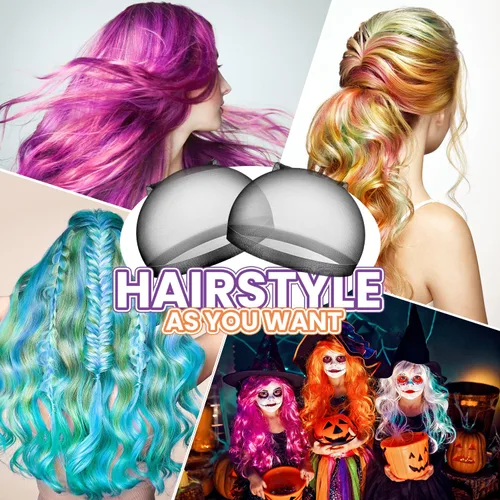 Vista 9 de MORGLES 20 gorras de peluca negras HD para hombres y mujeres, gorras de peluca de nailon elástico para encaje frontal