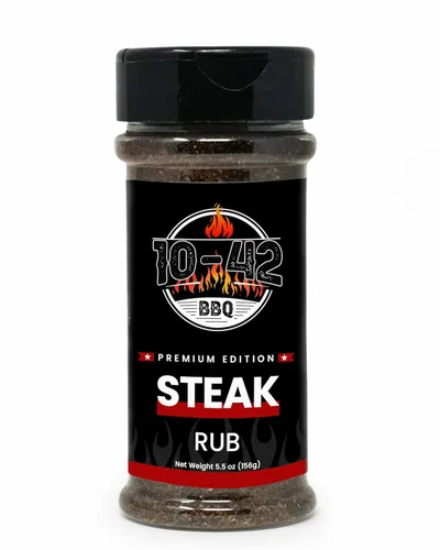 Vista 9 de 10-42 BBQ Brisket Rub - Condimento de especias totalmente natural para carne, costilla, pechuga de res - Condimento de carne para barbacoa
