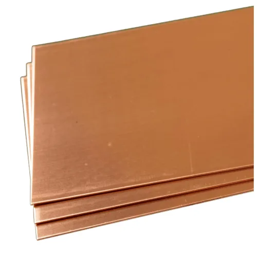 K&S Metal 000259 Placa de cobre, 4.000 x 10.000 in, 0.025 pulgadas de grosor, 3 x 1 pieza