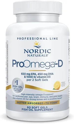 Nordic Naturals proomega – D – Limón 60 ct.