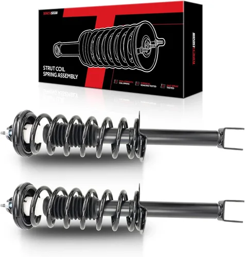 Vista 121 de Torchbeam Conjunto de puntales delanteros con amortiguadores de resorte helicoidal Reemplazo para Mazda 3 2004-2013 172263/172264