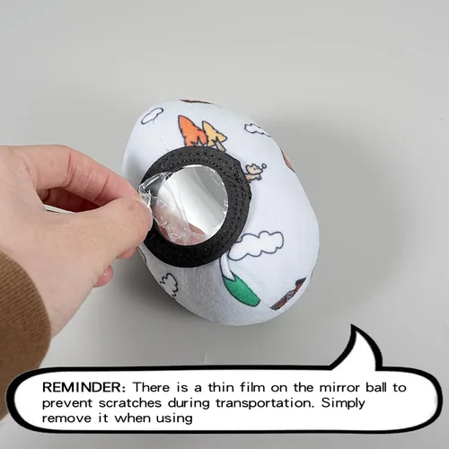 Vista 4 de Las bolas de repuesto (para columpio Mamaroo) ofrecen más interacción y opciones reversibles para complementar la cuna multicolor con MamaRoo en un