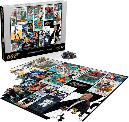 Vista 5 de James Bond - Juego de rompecabezas de 1000 piezas de James Bond Films