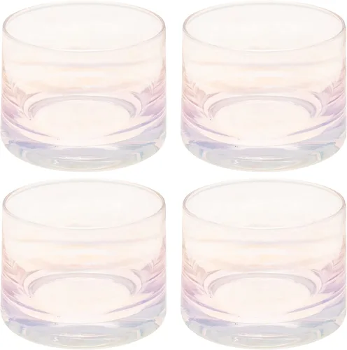 Vista 3 de Karma Mid Century Taster Blush, juego de cuatro (paquete de 2)