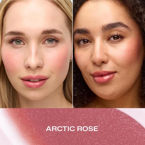 Vista 2 de Lumene Invisible Illumination Liquid Blush Arctic Rose 0.5 fl oz – Tinte húmedo para construir con agua de manantial ártico y extracto de mora