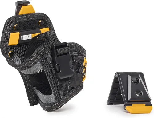 Vista 2 de ToughBuilt ClipTech Series – Tool Holster, Heavy-Duty, Durable Construction with Pockets & Loops for Construction and Trade Work