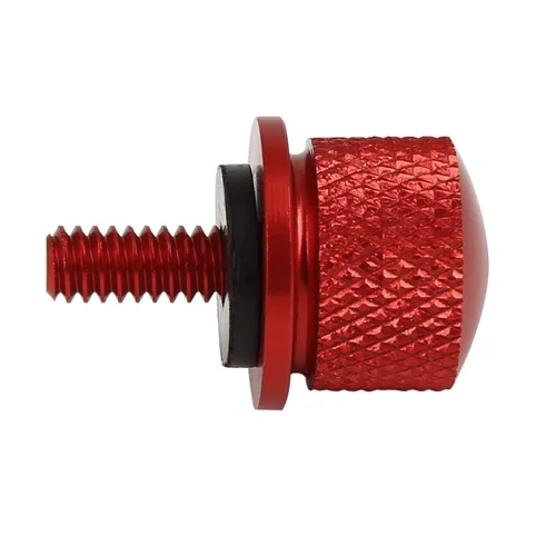 Vista 6 de X AUTOHAUX Tornillo de montaje de perno de asiento trasero de aleación de aluminio rojo para Harley Davidson Sportster 1996-2017