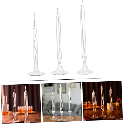 Vista 8 de 12pcs lámpara de cristal de queroseno elegante botella de aceite luces para decoración interior para bodas, día de San Valentín y regalo