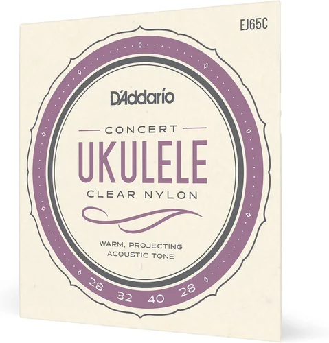 Vista 15 de D'Addario - Juego de cuerdas para ukelele barítono, fluorocarbono, EJ99B, 4 cuerdas, paquete de 1