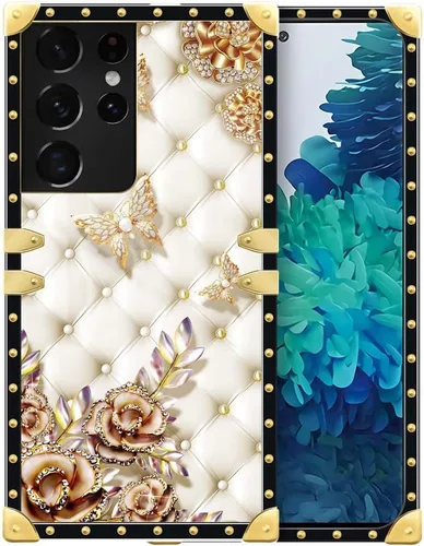 Vista 13 de Funda compatible con Samsung Galaxy Note 20 Ultra, Crown Leopard Lips Funda Note 20 Ultra para niña, TPU suave a prueba de golpes protectora parte