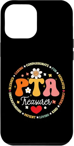 Vista 6 de iPhone 15 Parents Teacher Association Team Supporter PTA Treasurer Case