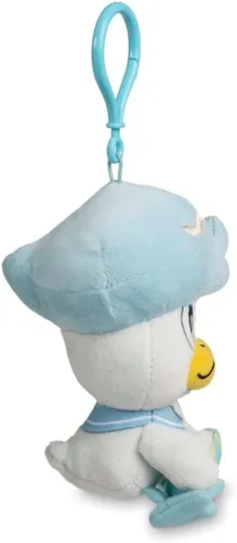 Vista 3 de Pokemon Centro: Llavero de felpa de primavera feliz de Quaxly, Azul