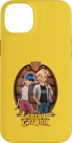 Vista 14 de Funda para iPhone 13 Miraculous Ladybug and Cat Noir The Movie Marinette Adrien