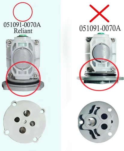 Vista 7 de ALITZ Compatible con la unidad de equilibrio de presión estándar estadounidense 077171-0070A para válvulas de bañera y ducha de un solo mango