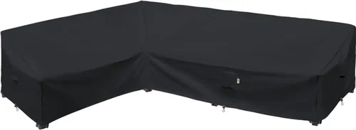 Vista 16 de Funda de sofá modular de alta resistencia para exteriores, tejido 600D 100 % impermeable, para muebles de patio