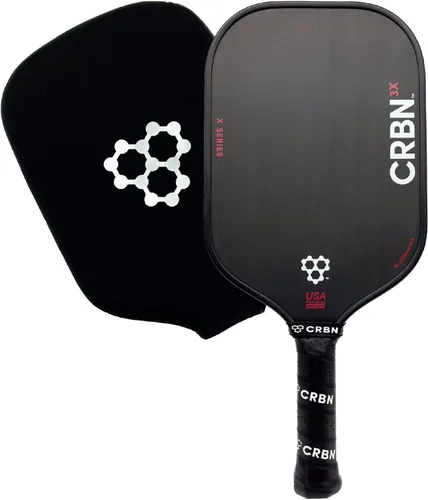 Vista 12 de CRBN Pickleball - X Series Power Paddle - Carbon Fiber Pickleball Paddle with Foam Injected Edges for Expanded Sweet Spot