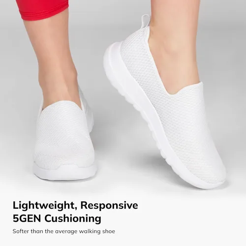 Vista 7 de Skechers Go Walk Joy - Zapatillas deportivas con amortiguación para mujer