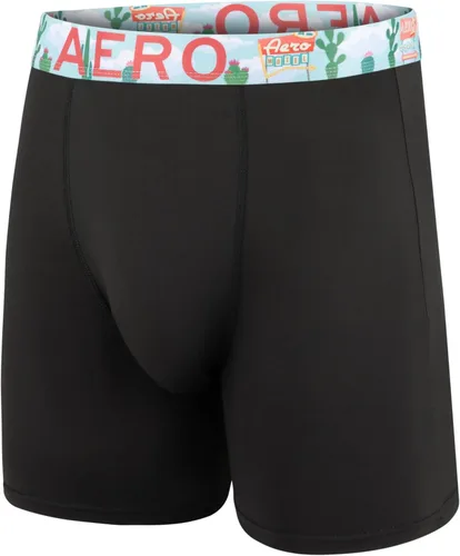 Vista 3 de AEROPOSTALE Calzoncillos tipo bóxer para hombre, paquete de 4 calzoncillos de poliéster y elastano