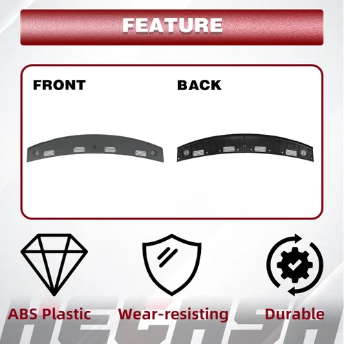 Vista 4 de HECASA Panel superior de tablero compatible con Dodge Ram 1500 2002-2005, Dodge Ram 2500 3500 2003-2005 - Reemplazo de tablero para 5GT31XDVAC