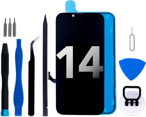 Vista 21 de for iPhone SE 2022/3rd Generation Screen Replacement Kit, 4.7" LCD Display 3D Touch Digitizer Assembly with Frame Adhesive and Repair Tools