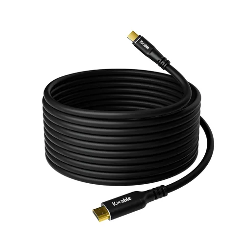 Vista 10 de Cable USB C a HDMI 2.1 de 8K de 4 pies, (8K @60 Hz, 4K a 120 Hz, HDR), cable trenzado, compatible con Thunderbolt 3/4, para iPhone 15 Series