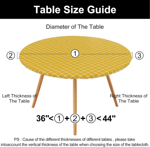Vista 386 de Mantel rectangular, manteles de plástico elásticos ajustables con parte trasera de franela para mesas de 4 pies, manteles de vinilo impermeables