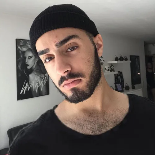 Vista 2 de Ryobens Swag. - Gorro de lana para hombre y mujer, gorro tejido para invierno.