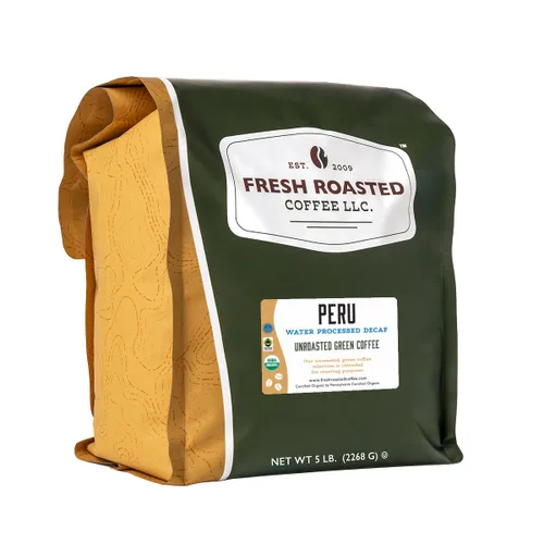 Vista 13 de Café verde sin tostar, paquete de 5 libras, de Fresh Roasted Coffee