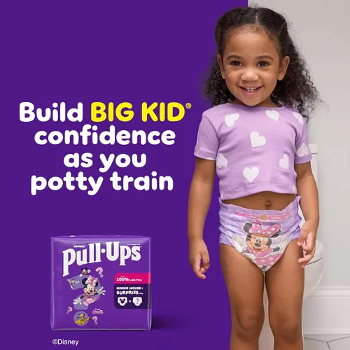 Vista 3 de Pull-Ups Pantalones de entrenamiento para ir al baño para niñas, Talla 2T-3T Ropa interior de entrenamiento (16-34 libras), 23