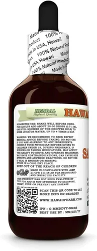 Vista 2 de Hawaii Pharm Extracto líquido de azafrán sin alcohol, grado profesional, azafrán hecho a mano en lotes pequeños (Crocus Sativus) Suplemento