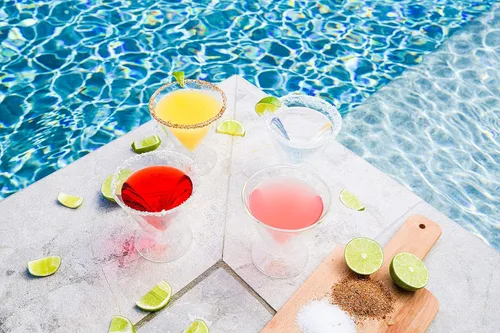 Vista 6 de LEMONSODA Vasos de cóctel de Martini sin tallo, transparentes de 8 onzas