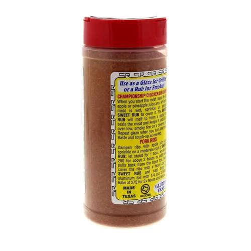 Vista 6 de Obie-Cue's Sweet Rub BBQ Spice para pollo, chuletas y costillas (12 onzas)