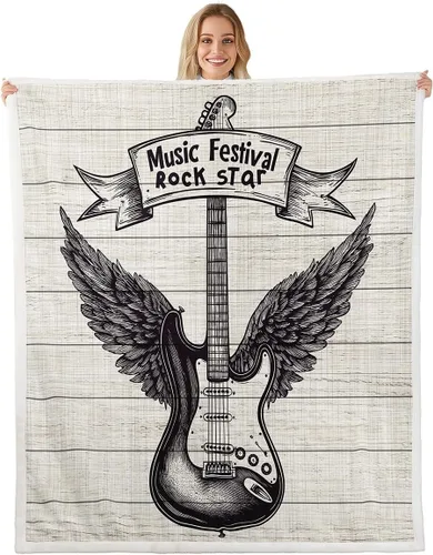 Vista 12 de Manfei Tree of Life Throw Blanket Galaxy Planets Print Fuzzy Blanket for Kids Boy Girls Room Decor, Abstract Tree Blanket for Bed Couch Sofa, Soft