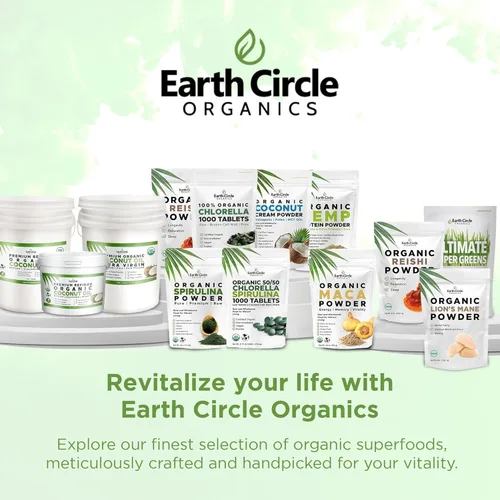 Vista 7 de Tabletas orgánicas de Chlorella 1000 unidades Suplemento de clorofila de alta potencia Chlorella Pyrenoidosa pura Pared celular rota para una