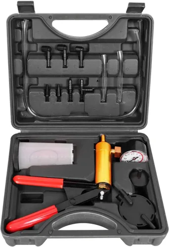 Vista 7 de Big RED Torin - Kit de prueba de compresión de motor, 8 unidades, 0-300 psi, medidor de compresión de cilindro, medidor de herramienta de presión